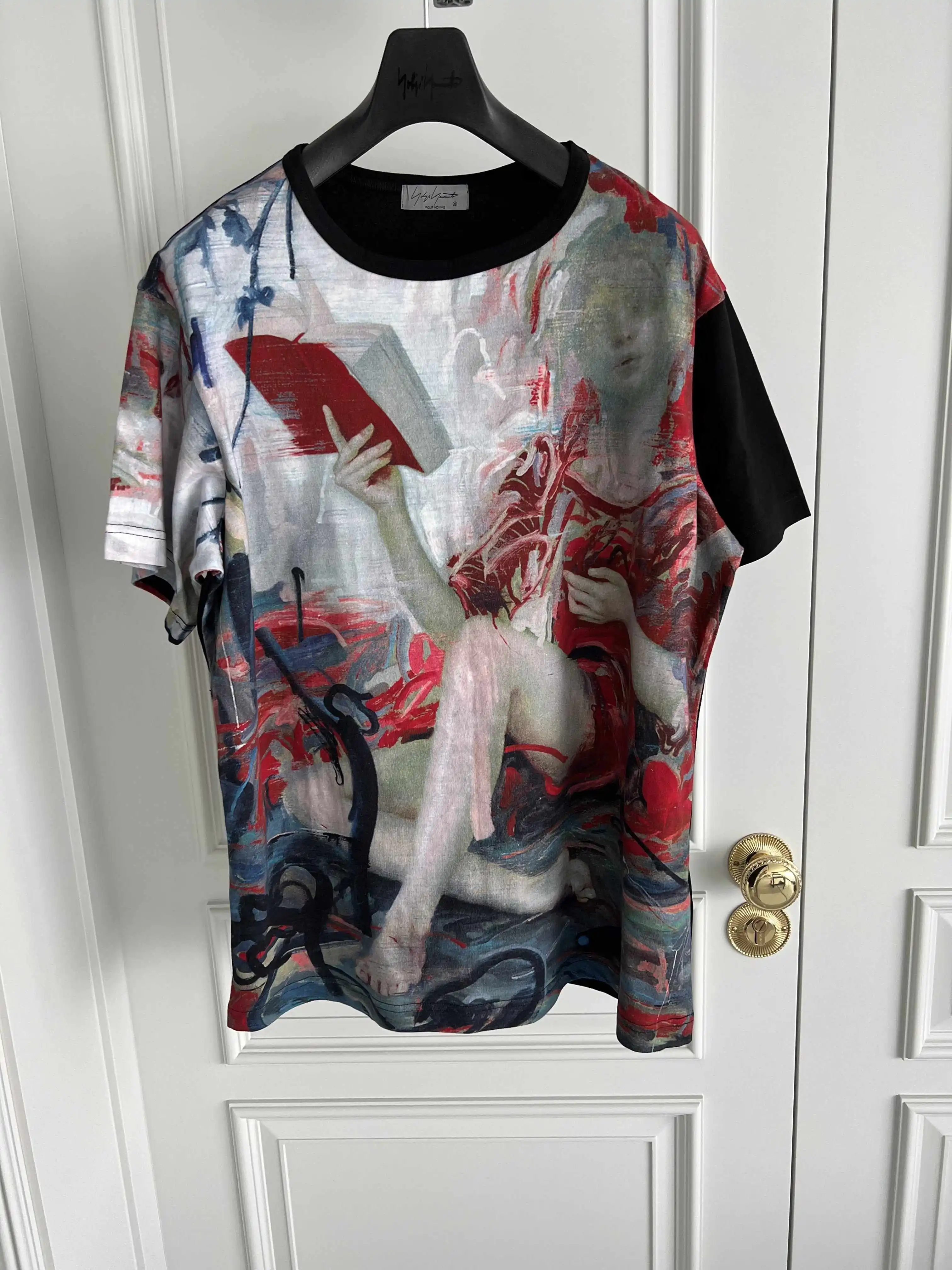 TOP-YAMAMOTO Original Design Collaboration round-neck Silhouette T-shirt, Hawaiian men's and Women's large size
TOP-YAMAMOTO Original Design Collaboration round-neck Silhouette T-shirt, Hawaiian men's and Women's large size