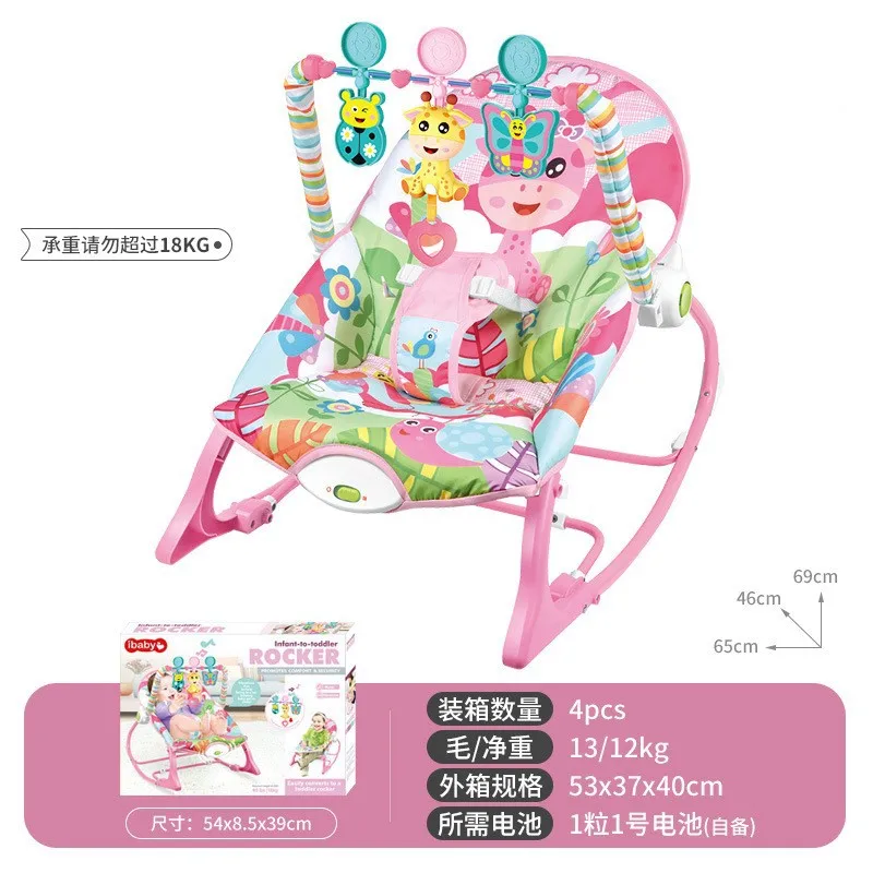 Hot Selling Electric Baby Rocking Chair with Hanging Toy Bar Music Soothing Bouncer for Newborn 0-1 Year Old Infant Comfort Seat
Hot Selling Electric Baby Rocking Chair with Hanging Toy Bar Music Soothing Bouncer for Newborn 0-1 Year Old Infant Comfort Seat