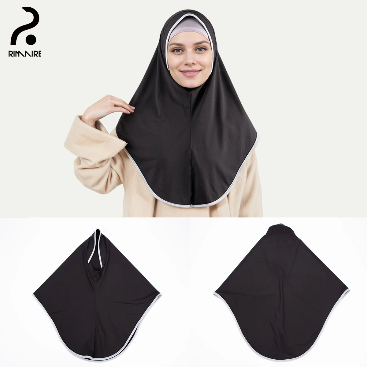 RIMAIRE Black Muslim Instant Hijab for Women Fashion Sport Hijabs Islamic Ladies Turban Hair Cover Headscarf Shawl Headwraps
RIMAIRE Black Muslim Instant Hijab for Women Fashion Sport Hijabs Islamic Ladies Turban Hair Cover Headscarf Shawl Headwraps