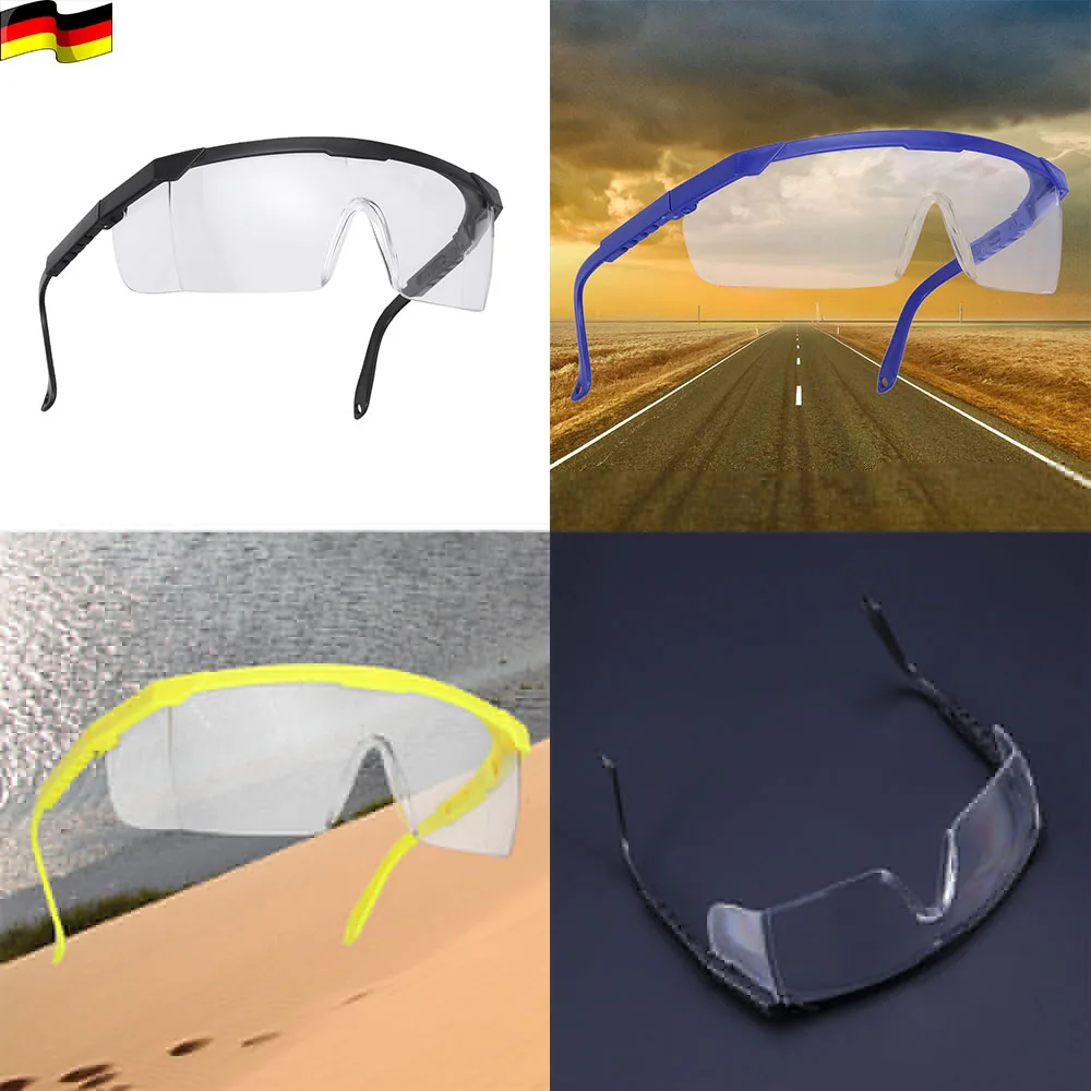 PC UV-protection Motorcycle Goggles Dust Wind Proof High Strength Impact Resistance for Riding Cycling (Black Fra
PC UV-protection Motorcycle Goggles Dust Wind Proof High Strength Impact Resistance for Riding Cycling (Black Fra