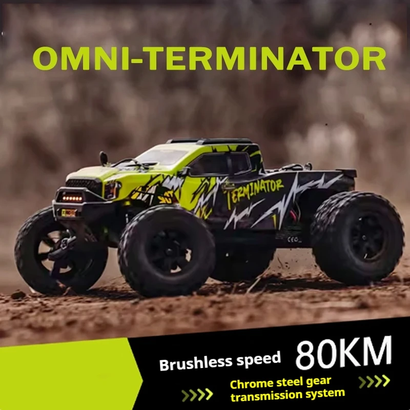Горячая OMNI-TERMINATOR, бесщеточный 4WD RTR, масштаб 1/10, электрическая модель с дистанционным управлением, радиоуправляемая машина Monster Truck, игрушки для взрослых и детей
Горячая OMNI-TERMINATOR, бесщеточный 4WD RTR, масштаб 1/10, электрическая модель с дистанционным управлением, радиоуправляемая машина Monster Truck, игрушки для взрослых и детей
