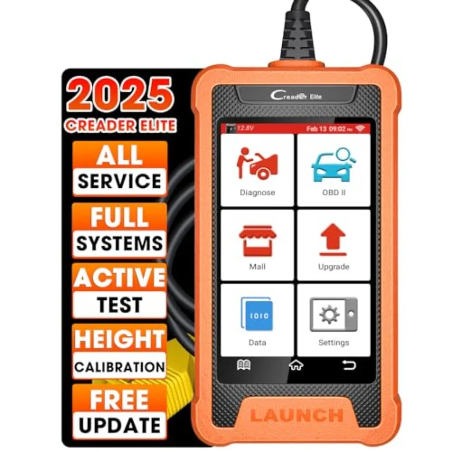 Creader Elite for Land Rover Jaguar OBD2 Scanner Full System Diagnostic Tool with Bi-Directional Communication Comprehensive R
Creader Elite for Land Rover Jaguar OBD2 Scanner Full System Diagnostic Tool with Bi-Directional Communication Comprehensive R