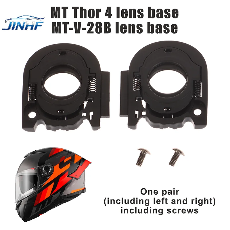 1Pair Helmet Visor Shield Base Professional Easy To Install Replacement With Screws For MT Thunder 4 Mt-v-28B Sunshade Len
1Pair Helmet Visor Shield Base Professional Easy To Install Replacement With Screws For MT Thunder 4 Mt-v-28B Sunshade Len