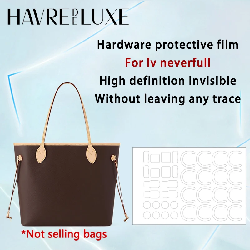 Hardware protective film for neverfull hopping bag hardware protective film PE anti scratch film accessories bag accessories
Hardware protective film for neverfull hopping bag hardware protective film PE anti scratch film accessories bag accessories