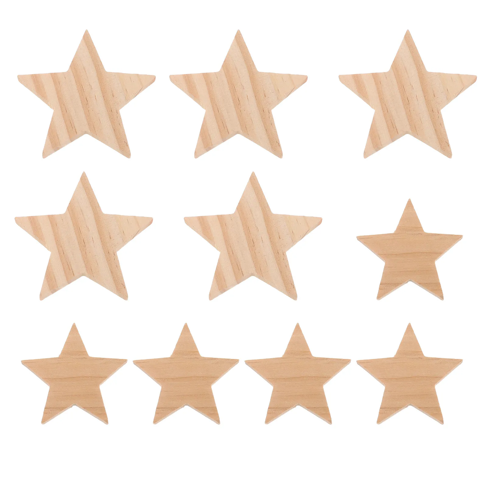 10Pcs Wood Star Ornaments Unfinished Natural Five-Pointed Stars for DIY Painting Crafts Holiday Party Decorations
10Pcs Wood Star Ornaments Unfinished Natural Five-Pointed Stars for DIY Painting Crafts Holiday Party Decorations
