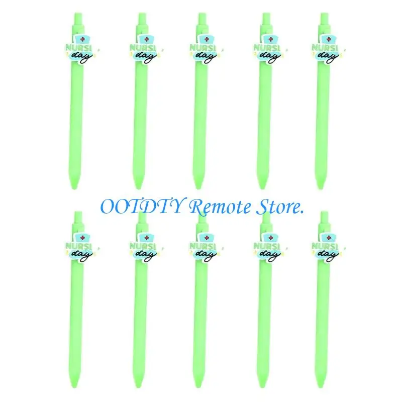 10Pcs Nurses Week Theme Ballpoint Pens Refillable Ballpoint Pen 1.0mm Black Inks
10Pcs Nurses Week Theme Ballpoint Pens Refillable Ballpoint Pen 1.0mm Black Inks