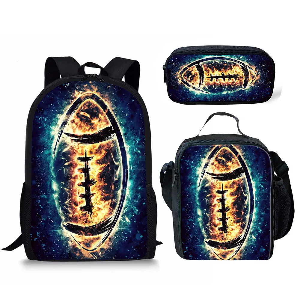 Hip Hop Popular American football rugby 3D Print 3pcs/Set pupil School Bags Laptop Daypack Backpack Lunch bag Pencil Case
Hip Hop Popular American football rugby 3D Print 3pcs/Set pupil School Bags Laptop Daypack Backpack Lunch bag Pencil Case