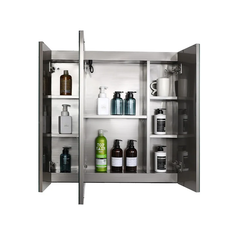 LED Smart Mirror Cabinet Storage Wall-mounted Bathroom Mirror Cabinet
LED Smart Mirror Cabinet Storage Wall-mounted Bathroom Mirror Cabinet