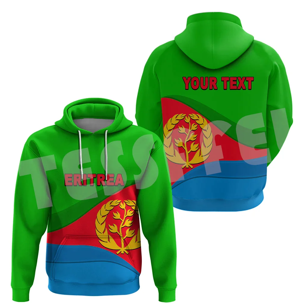 Custom Name Eritrea Africa Country Flag Tribe Retro Tattoo Streetwear 3DPrint Harajuku Casual Funny Pullover Jacket Hoodies X7
Custom Name Eritrea Africa Country Flag Tribe Retro Tattoo Streetwear 3DPrint Harajuku Casual Funny Pullover Jacket Hoodies X7