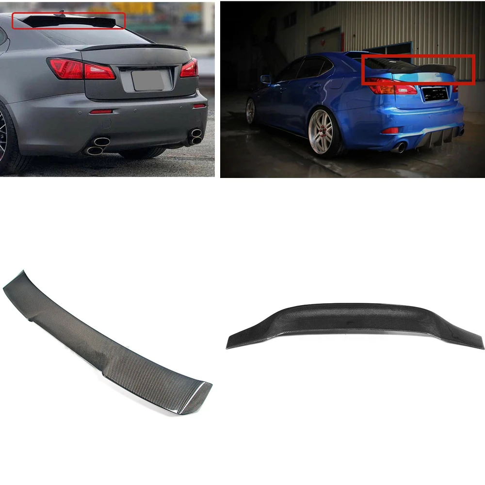 For Lexus IS250 IS350 IS-F 2006-2013 Carbon Fiber Car Rear Roof Spoiler Wing+Tailgate Trunk Lid Splitter Lip Trim Decklid Flap
For Lexus IS250 IS350 IS-F 2006-2013 Carbon Fiber Car Rear Roof Spoiler Wing+Tailgate Trunk Lid Splitter Lip Trim Decklid Flap