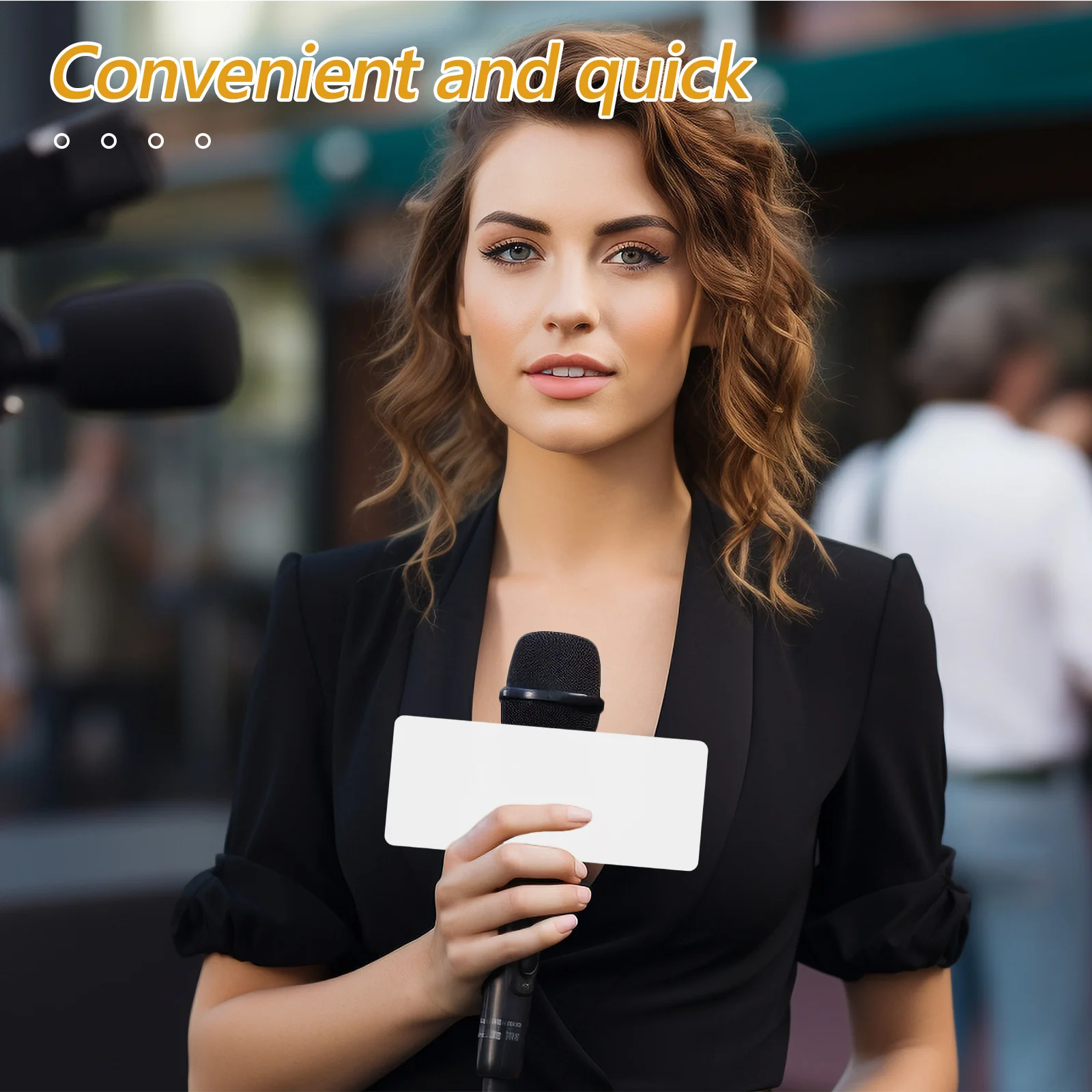 Wireless Clip Microphone Blank Plate Acrylic Durable Rectangular Interview Mic Accessory Professional Interview Tool
Wireless Clip Microphone Blank Plate Acrylic Durable Rectangular Interview Mic Accessory Professional Interview Tool
