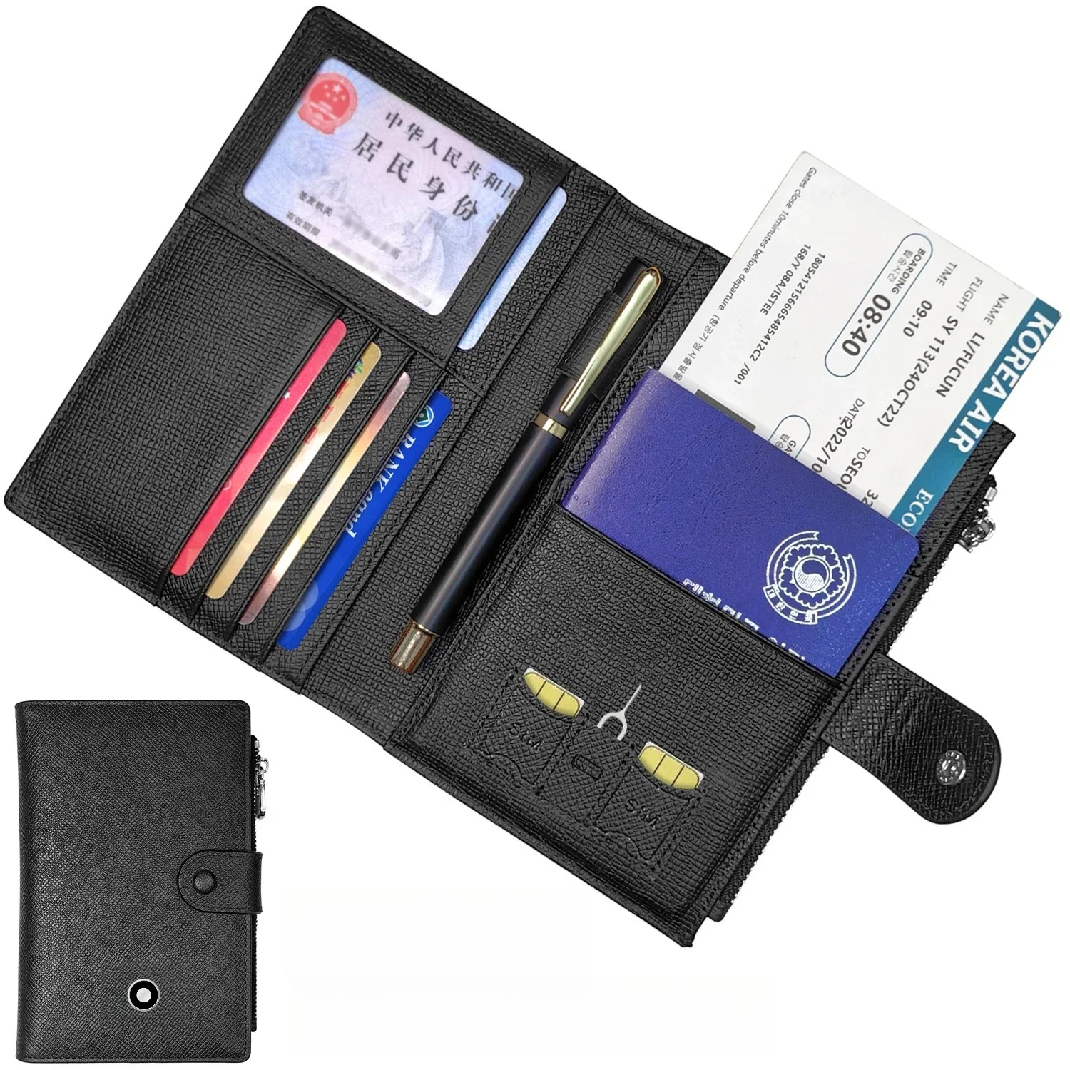 High End Busine Sel Card Holder for Man Artificial Leather Credit Passport Card Holder Small Wallet Bag Slim Card Case Purse Bla
High End Busine Sel Card Holder for Man Artificial Leather Credit Passport Card Holder Small Wallet Bag Slim Card Case Purse Bla