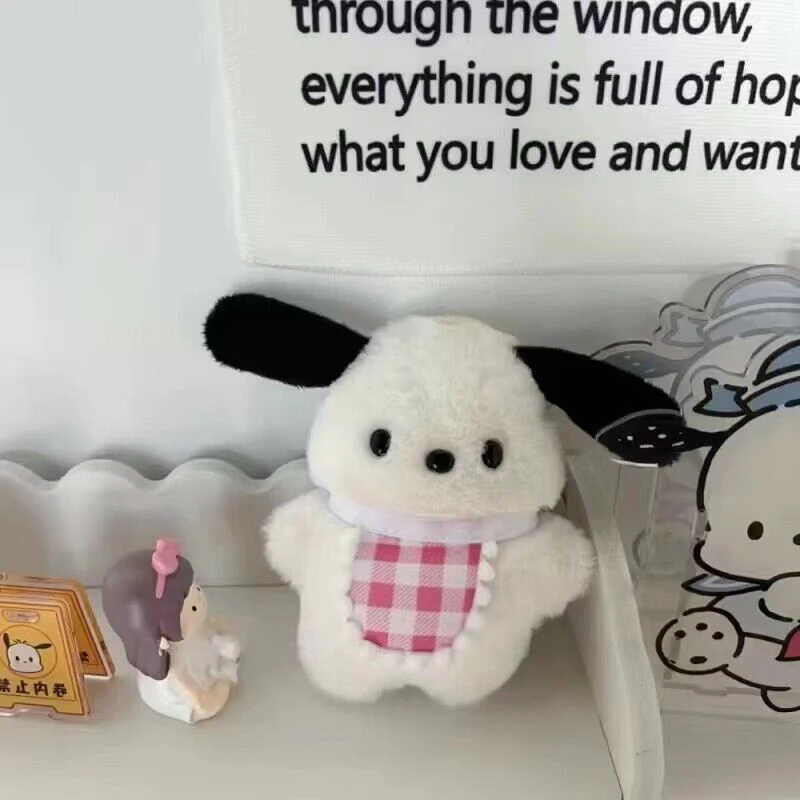 Брелок Pochacco с поясом на животе, кукла, милое сердце для девочек, плюшевая подвеска Pochacco, креативная кукла Sanrio, подарок на день рождения, детская игрушка
Брелок Pochacco с поясом на животе, кукла, милое сердце для девочек, плюшевая подвеска Pochacco, креативная кукла Sanrio, подарок на день рождения, детская игрушка