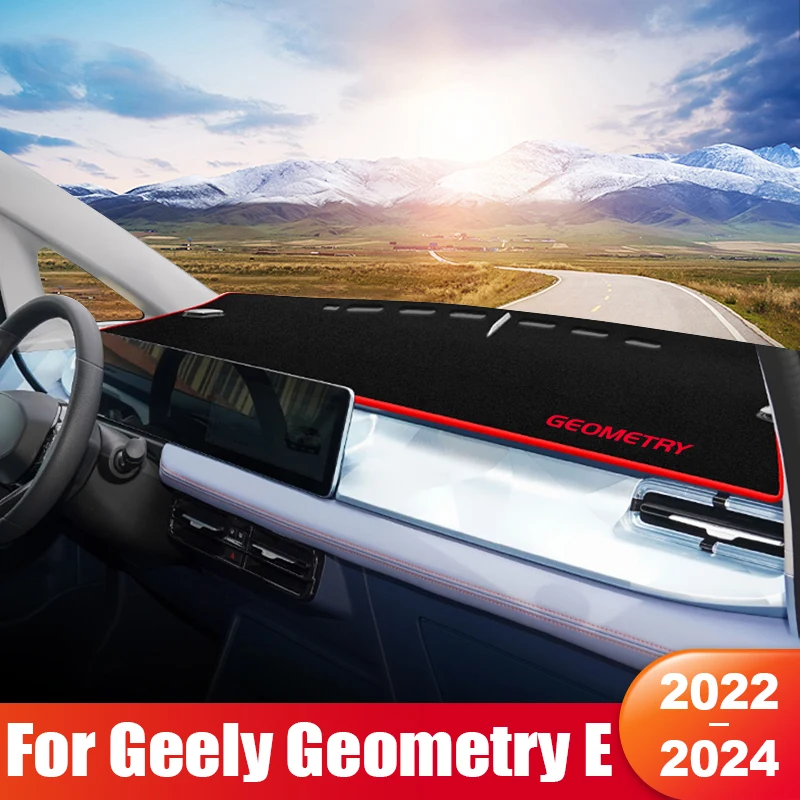 For Geely Geometry E 2022 2023 2024 Car Dashboard Sun Shade Cover Mat Instrument Panel Anti-UV Non-slip Pad Accessories
For Geely Geometry E 2022 2023 2024 Car Dashboard Sun Shade Cover Mat Instrument Panel Anti-UV Non-slip Pad Accessories