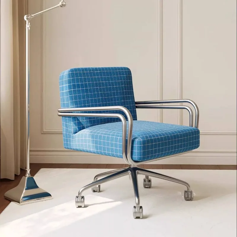 Brown Soft Office Chair Armrest Nordic Swivel Oversized Comfortable Computer Chair Relaxing Sillas De Oficina Office Furniture
Brown Soft Office Chair Armrest Nordic Swivel Oversized Comfortable Computer Chair Relaxing Sillas De Oficina Office Furniture