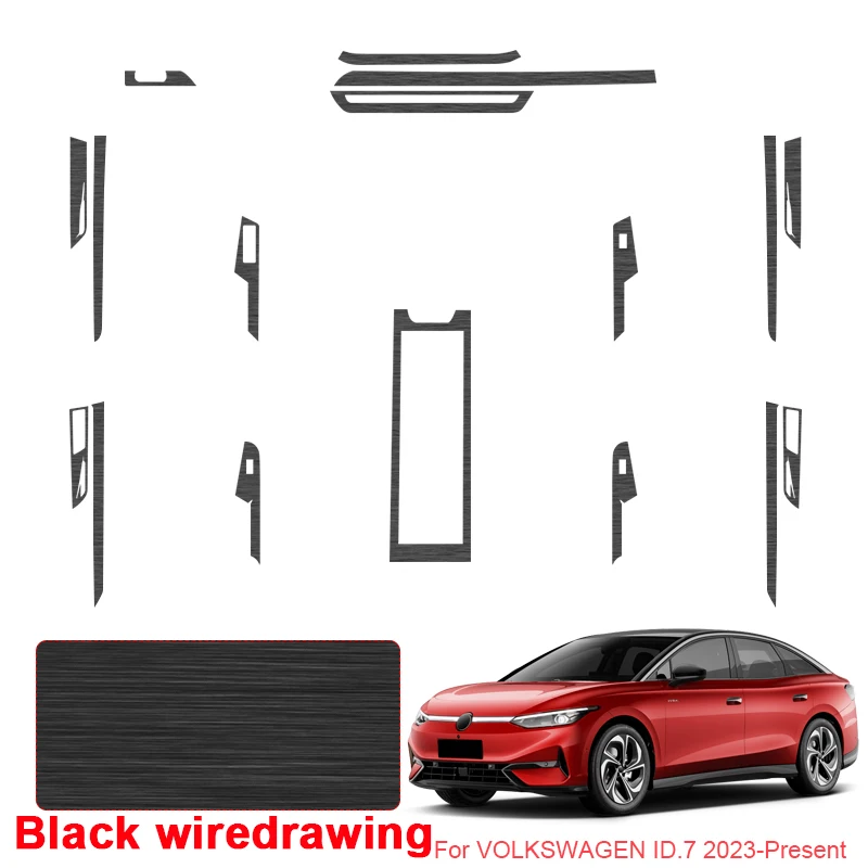 Car Carbon Interior Sticker For Volkswagen ID.7 2023-2026 LHD Auto Lifting Window Panel Decal Gear Inner Door Protective Film
Car Carbon Interior Sticker For Volkswagen ID.7 2023-2026 LHD Auto Lifting Window Panel Decal Gear Inner Door Protective Film