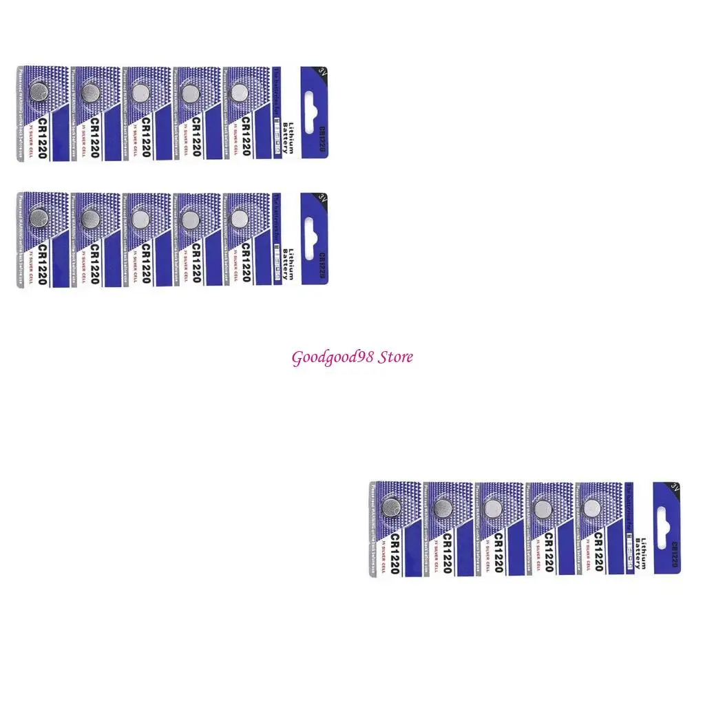 Stable Power Supply CR1220 Button Batteries Coin Battery for Low Power Devices
Stable Power Supply CR1220 Button Batteries Coin Battery for Low Power Devices