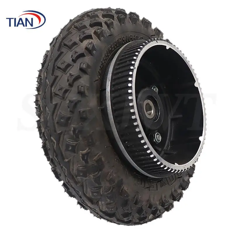 NEW Electric skateboard wheel chair pneumatic hand cart 200X50 off-road wheel with drive gear and inner and outer tires
NEW Electric skateboard wheel chair pneumatic hand cart 200X50 off-road wheel with drive gear and inner and outer tires