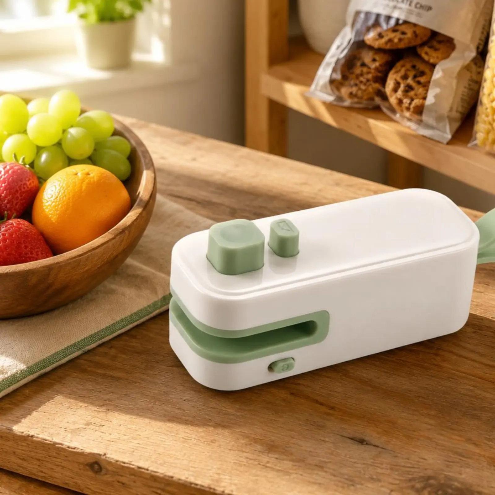 Mini Snack Bag Sealer Two-in-Single Use Adhesive-Backed Handheld Sealer Household Tool 2 in 1 for Travel
Mini Snack Bag Sealer Two-in-Single Use Adhesive-Backed Handheld Sealer Household Tool 2 in 1 for Travel