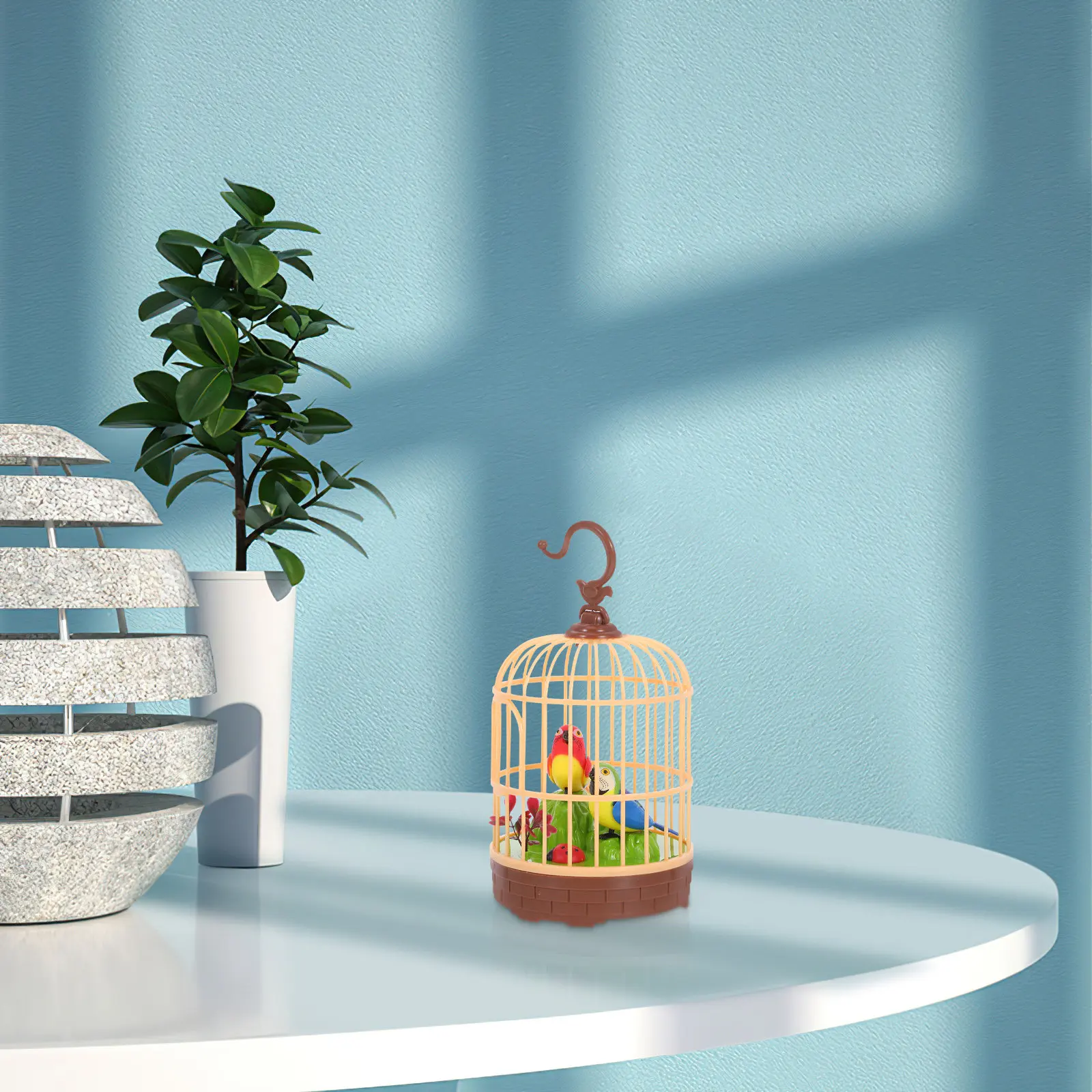 Интерактивная развивающая игрушка-птичка с голосовым управлением: реалистичные звуки и движения, имитирующие пение и переползание, для малышей и детей.
Интерактивная развивающая игрушка-птичка с голосовым управлением: реалистичные звуки и движения, имитирующие пение и переползание, для малышей и детей.