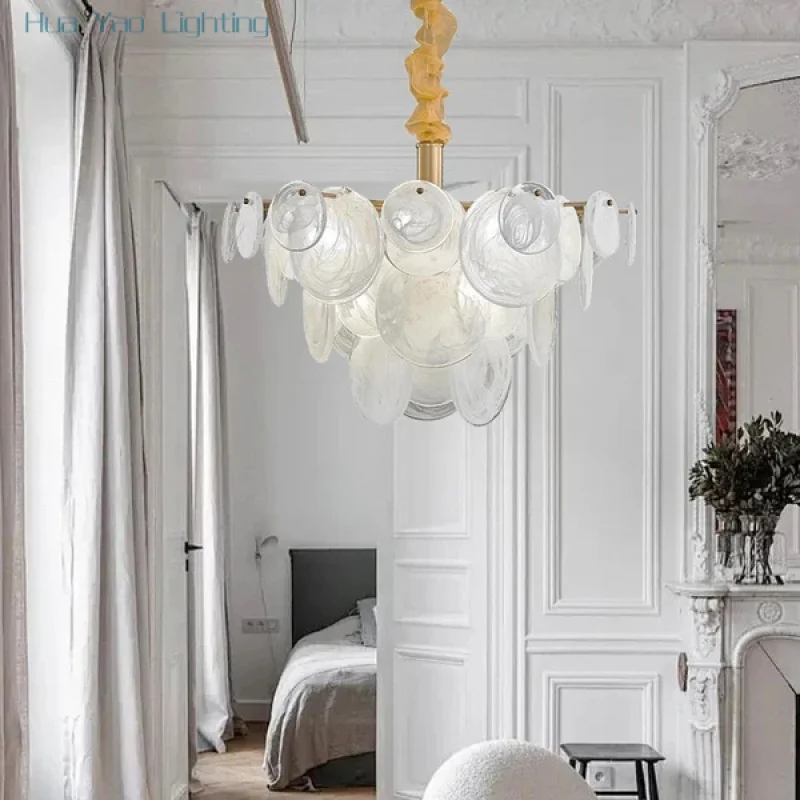 French Milk-white Glass Ceiling Chandelier Decoration Living Room Bedroom Hanglamp Lustres Lamparas Lampa Gold Lighting 2025
French Milk-white Glass Ceiling Chandelier Decoration Living Room Bedroom Hanglamp Lustres Lamparas Lampa Gold Lighting 2025