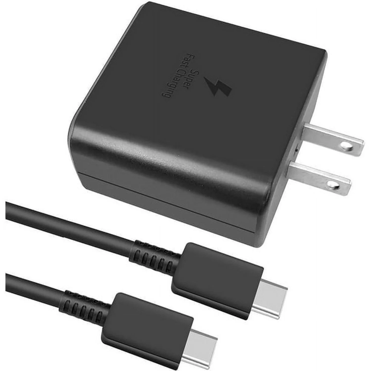 Samsung Type-C PD Wall Charger for Chromebook Plus Pro & Galaxy Book - PPS Fast Charging Adapter & Cord for Samsung Phone
Samsung Type-C PD Wall Charger for Chromebook Plus Pro & Galaxy Book - PPS Fast Charging Adapter & Cord for Samsung Phone