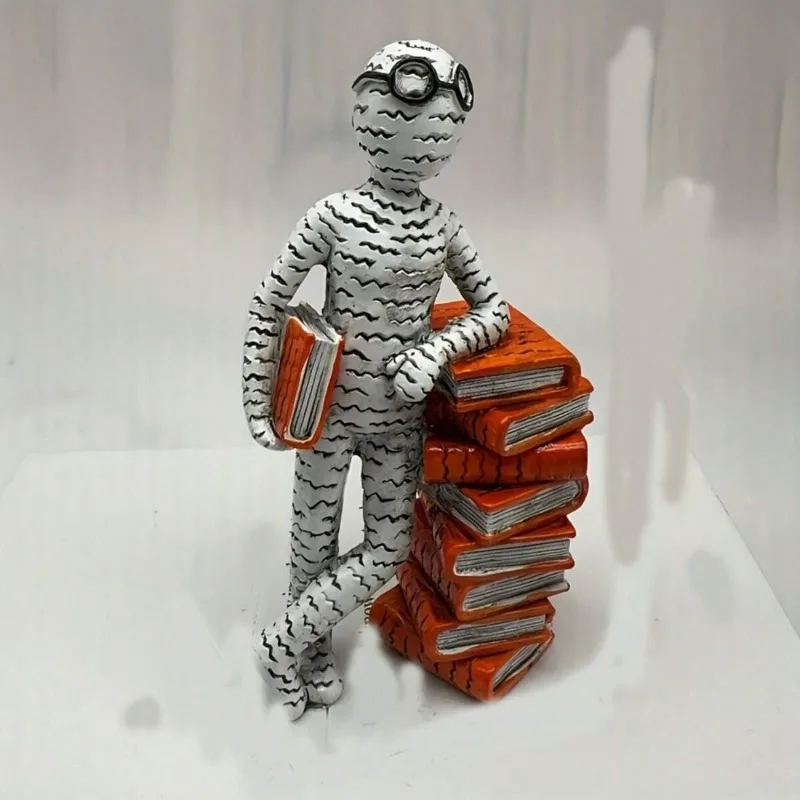 Reader -themed Resin Figurine Ideal for Living Room Decoration, Exquisite Abstract Art Ornament & Creative Personalized Gift
Reader -themed Resin Figurine Ideal for Living Room Decoration, Exquisite Abstract Art Ornament & Creative Personalized Gift