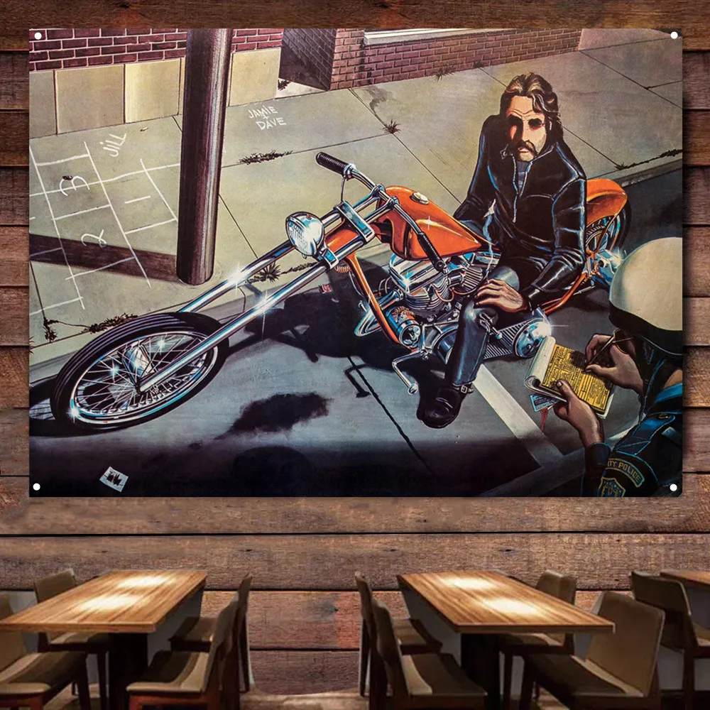 Traffic violation Vintage Motorcycles Banner Flag Poster Wall Art Painting Man Cave Bar Club Pub Garage Home Decoration Sticker
Traffic violation Vintage Motorcycles Banner Flag Poster Wall Art Painting Man Cave Bar Club Pub Garage Home Decoration Sticker