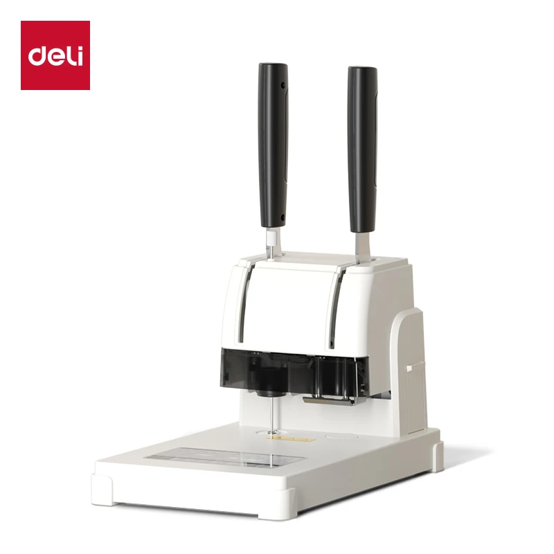 Deli 3888 Finance Binding Machine 220V/50HZ 300 Sheets Riveting Binding Capacity 5.2mm Punch Hole for Office And School Use
Deli 3888 Finance Binding Machine 220V/50HZ 300 Sheets Riveting Binding Capacity 5.2mm Punch Hole for Office And School Use