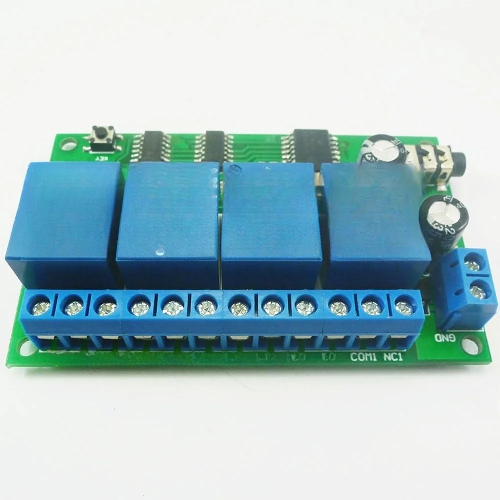 Signal Recognition Switch Module for 4-Channel For Automation Applications with DC 12V Input and 10A Load Capacity
Signal Recognition Switch Module for 4-Channel For Automation Applications with DC 12V Input and 10A Load Capacity
