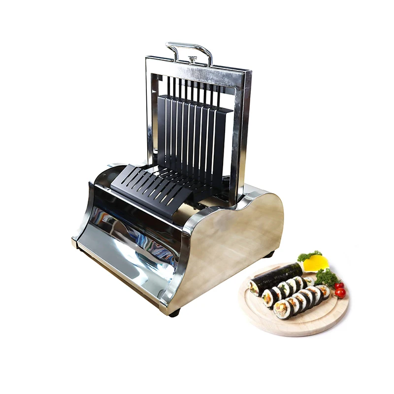 Commercial Sushi Cutting Machine Sushin Rice Roll Cutter Machine Manual Sushi Roll Slicer Cutting Machine
Commercial Sushi Cutting Machine Sushin Rice Roll Cutter Machine Manual Sushi Roll Slicer Cutting Machine