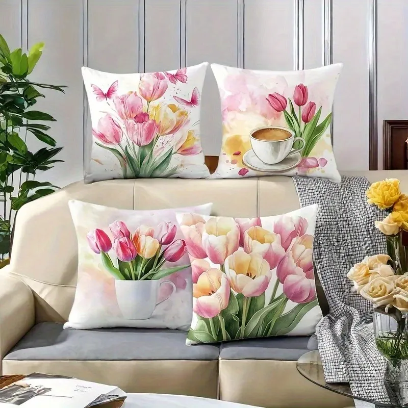 Пастельно-розовая наволочка с тюльпаном и бабочкой: декоративная наволочка с акварельной кофейной чашкой для уютного весеннего домашнего декора
Пастельно-розовая наволочка с тюльпаном и бабочкой: декоративная наволочка с акварельной кофейной чашкой для уютного весеннего домашнего декора