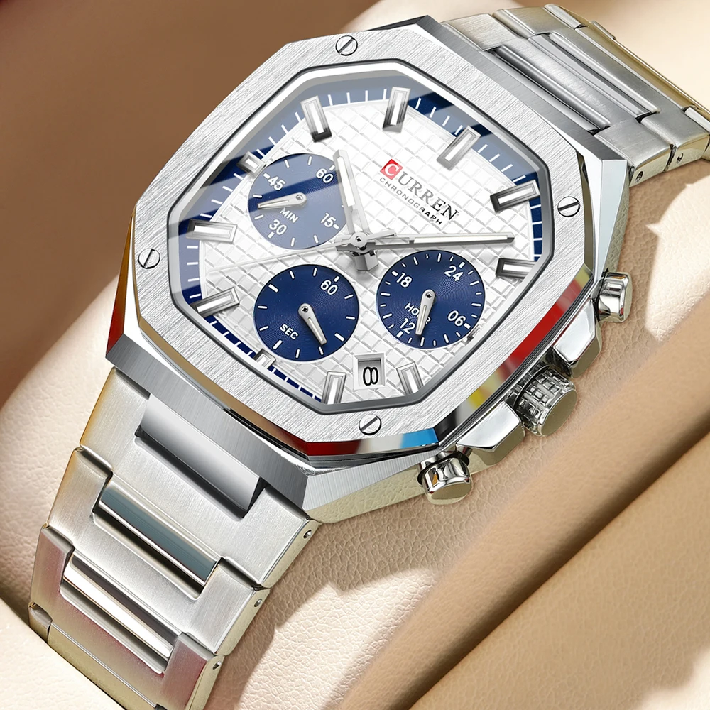 Small dial six-needle watch multi-functional waterproof calendar couple's watch for men Business Casual
Small dial six-needle watch multi-functional waterproof calendar couple's watch for men Business Casual