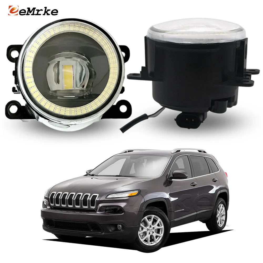 Обновление светодиодных противотуманных фар с линзами для Jeep Cherokee KL 2015 2016 2017 2018, Angel Eyes DRL, автомобильные PTF дневные ходовые огни дальнего света
Обновление светодиодных противотуманных фар с линзами для Jeep Cherokee KL 2015 2016 2017 2018, Angel Eyes DRL, автомобильные PTF дневные ходовые огни дальнего света