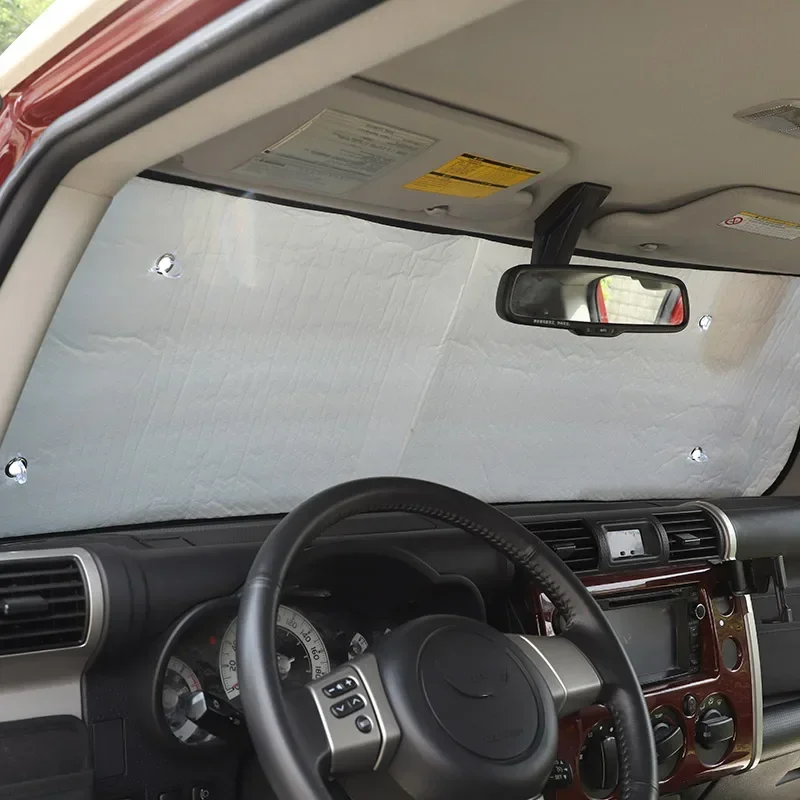 Для Toyota FJ Cruiser 07-22, аксессуары, алюминиевая фольга, переднее лобовое стекло автомобиля, полное оконное стекло, солнцезащитный козырек, складная защитная крышка
Для Toyota FJ Cruiser 07-22, аксессуары, алюминиевая фольга, переднее лобовое стекло автомобиля, полное оконное стекло, солнцезащитный козырек, складная защитная крышка