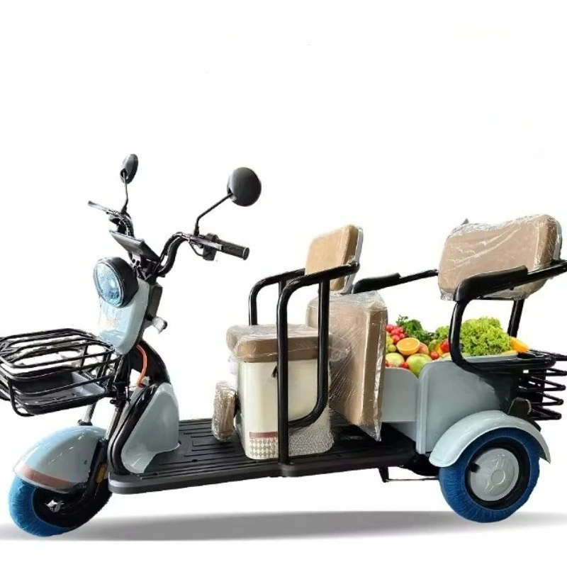 Electric tricycle passenger and cargo dual-purpose household small for the elderly lady pick up children battery car
Electric tricycle passenger and cargo dual-purpose household small for the elderly lady pick up children battery car