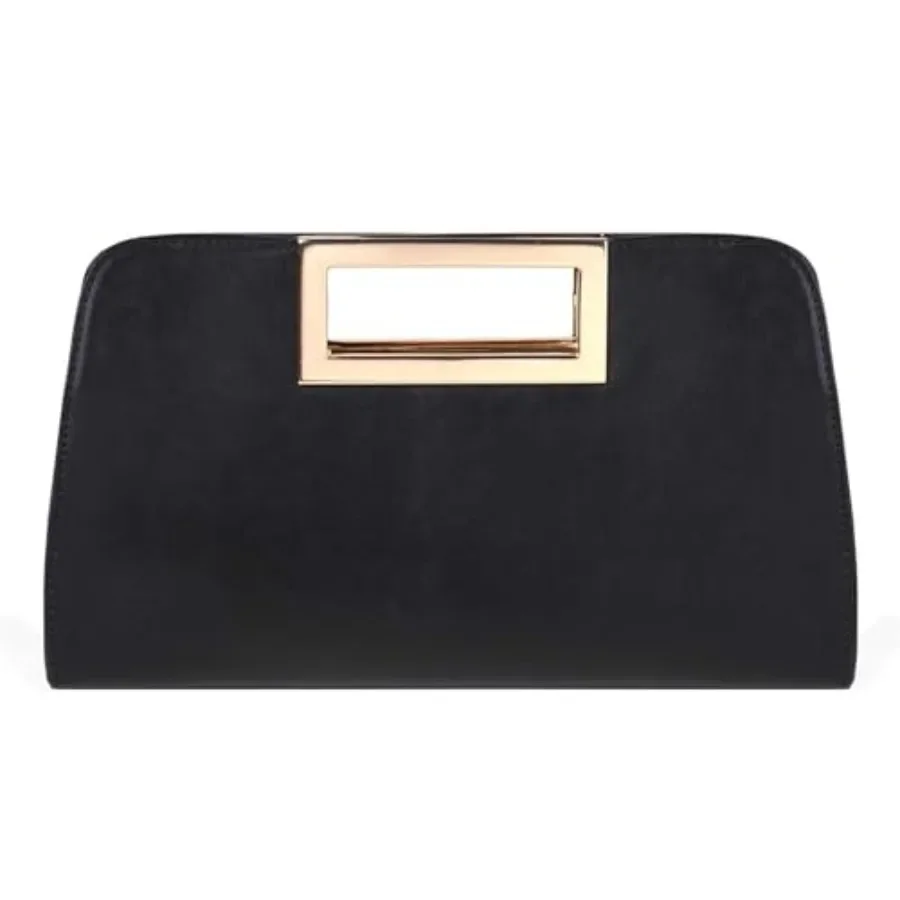 Clutch Purse for Women, Fashion Vegan Leather Cut-Out Handle Evening Handbag Crossbody Shoulder Bag for Wedding, Party
Clutch Purse for Women, Fashion Vegan Leather Cut-Out Handle Evening Handbag Crossbody Shoulder Bag for Wedding, Party