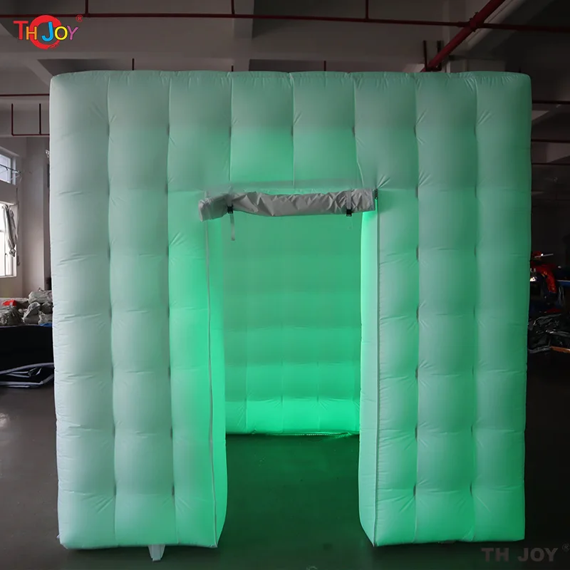 Белая надувная фотобудка-куб со светодиодной подсветкой, фотостудия, диско-будка, музыкальная фотобудка
Белая надувная фотобудка-куб со светодиодной подсветкой, фотостудия, диско-будка, музыкальная фотобудка