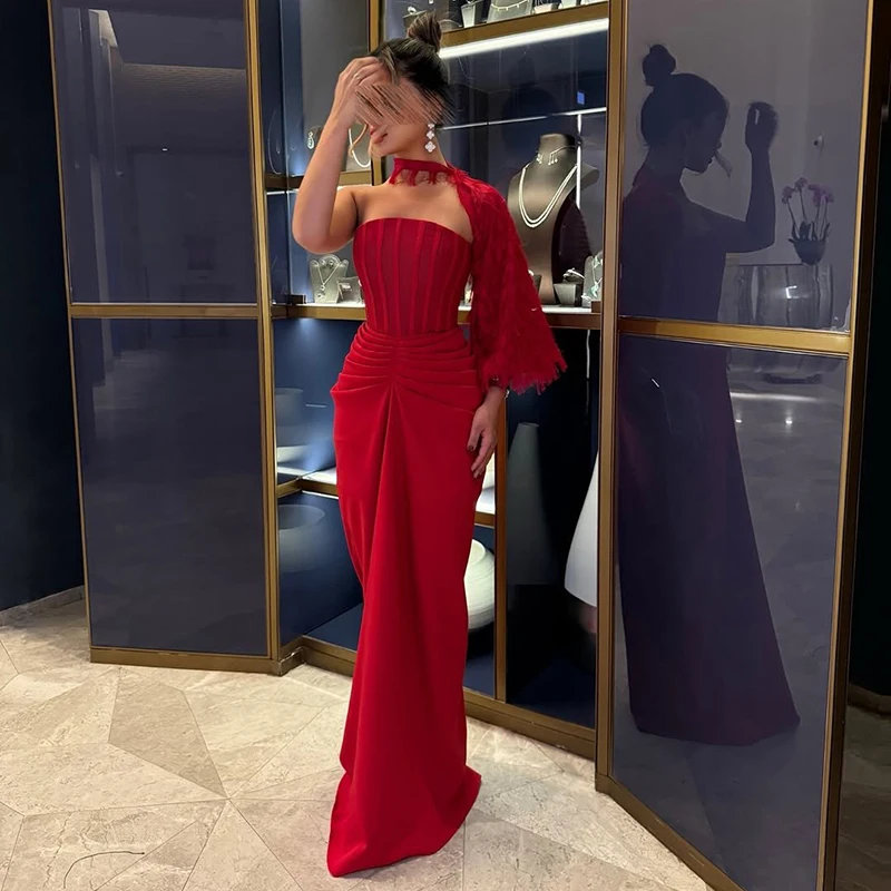 Thinyfull Saudi Arabia Mermaid Prom Evening Dresses One Shoulder Backless Night Party Dress 2025 Cocktail Prom Gown Customized
Thinyfull Saudi Arabia Mermaid Prom Evening Dresses One Shoulder Backless Night Party Dress 2025 Cocktail Prom Gown Customized