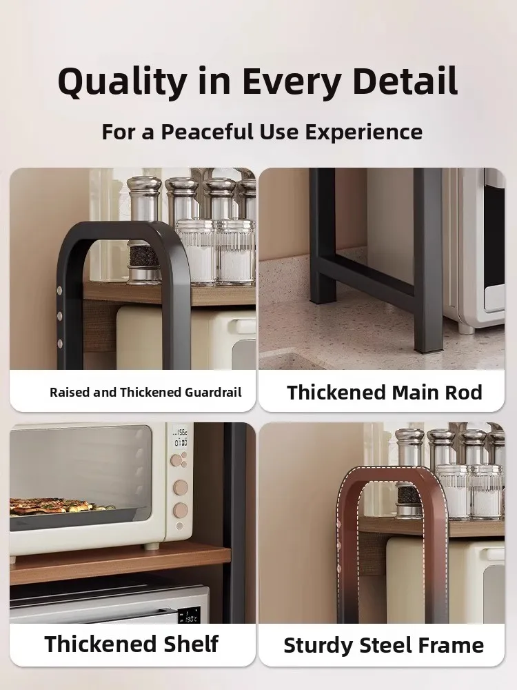 Kitchen Multi-layer Storage Ra Microwave Oven Accories Rice Cooker Supplies Baking Oven elf Countertop Tabletop
Kitchen Multi-layer Storage Ra Microwave Oven Accories Rice Cooker Supplies Baking Oven elf Countertop Tabletop