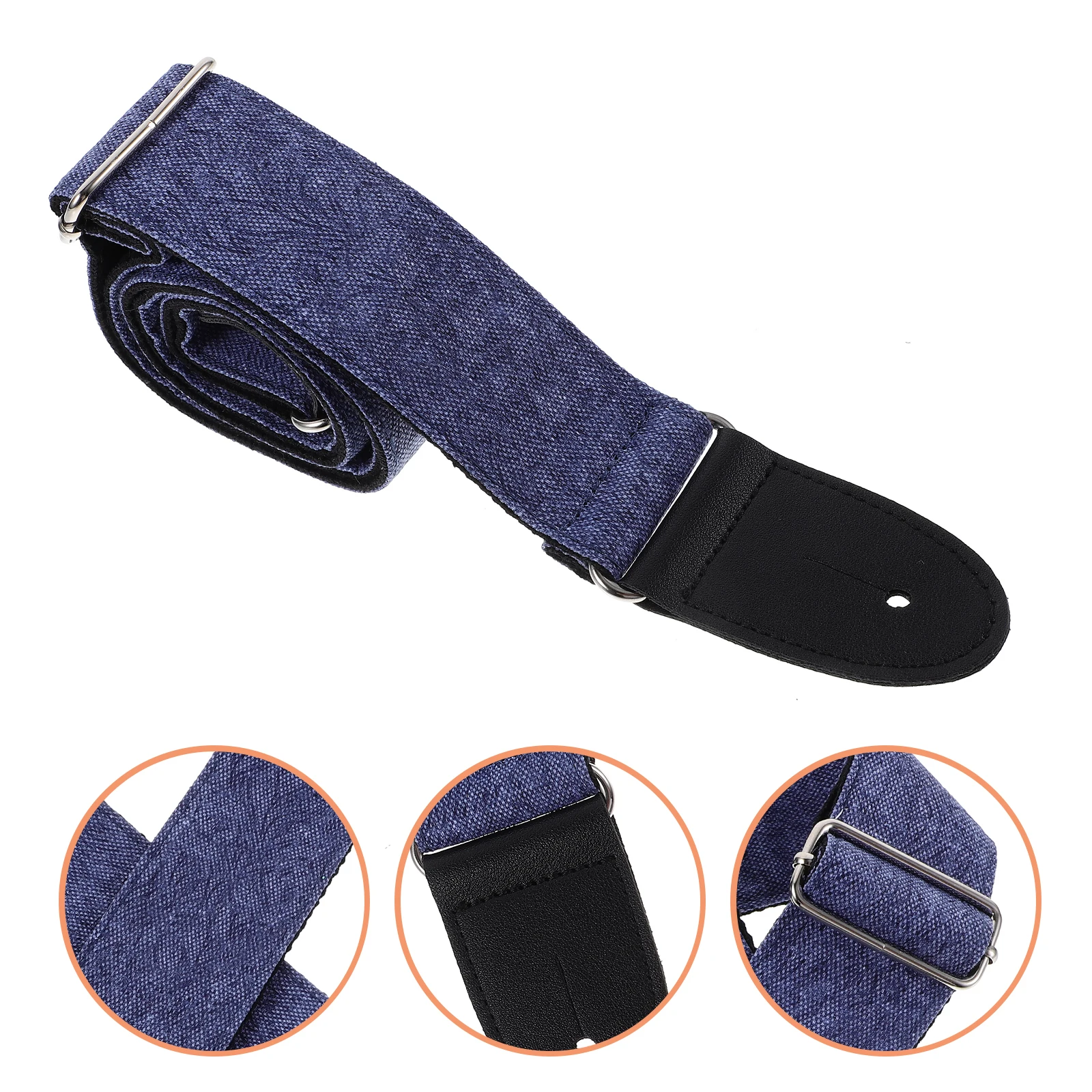 Guitar Strap Retro Denim Cotton Adjustable Instrument Shoulder Sling Electric Acoustic Bass Compatible S130B Guitar Components 
Guitar Strap Retro Denim Cotton Adjustable Instrument Shoulder Sling Electric Acoustic Bass Compatible S130B Guitar Components