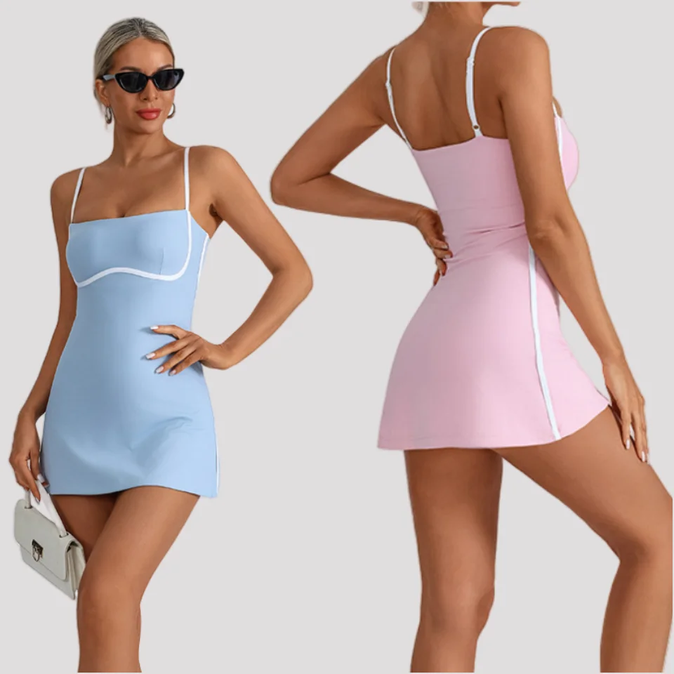 New Tennis Skirt Sports Fitness High Elastic Breathable Golf Badminton Outdoor Workout Gym Yoga Anti-light Yoga Dress for Women
New Tennis Skirt Sports Fitness High Elastic Breathable Golf Badminton Outdoor Workout Gym Yoga Anti-light Yoga Dress for Women