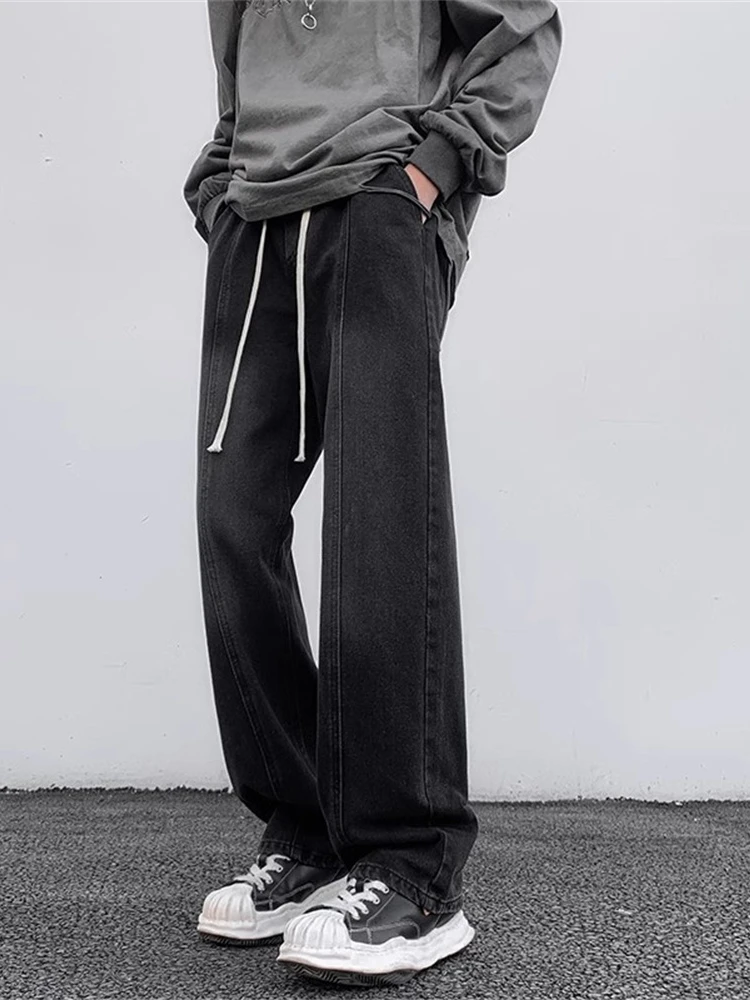 Джинсы Bla Bell Bot, мужские, в стиле ретро, с широкими штанинами, свободного кроя, длинные брюки для подростков, весенняя мода
Джинсы Bla Bell Bot, мужские, в стиле ретро, с широкими штанинами, свободного кроя, длинные брюки для подростков, весенняя мода