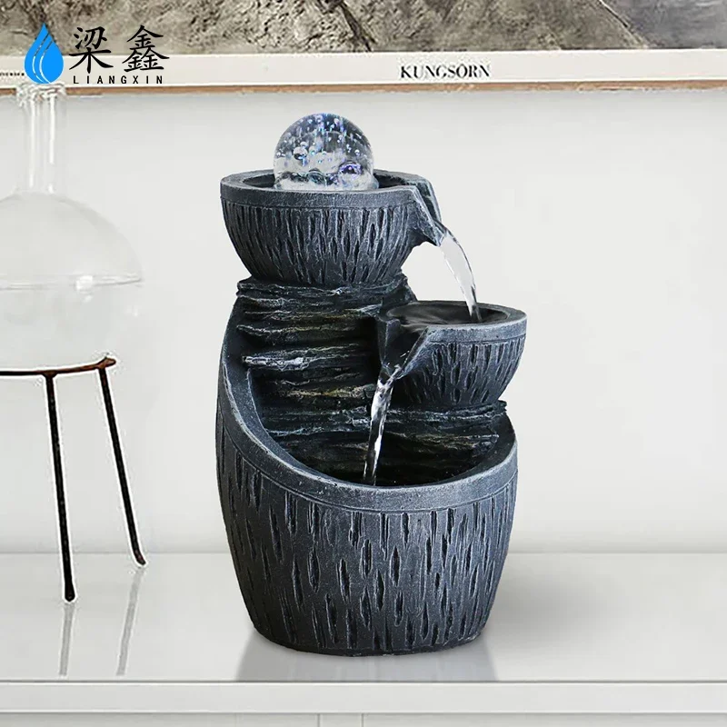 HXL офисный стол счастливая петля водяной фонтан мяч Fengshui подарочные украшения
HXL офисный стол счастливая петля водяной фонтан мяч Fengshui подарочные украшения