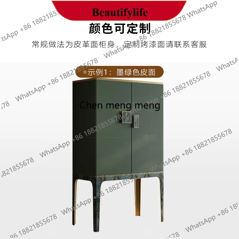 Premium light luxury wine cabinet, dining side bucket cabinet, Italian custom bedroom, living room, entrance cabinet
Premium light luxury wine cabinet, dining side bucket cabinet, Italian custom bedroom, living room, entrance cabinet
