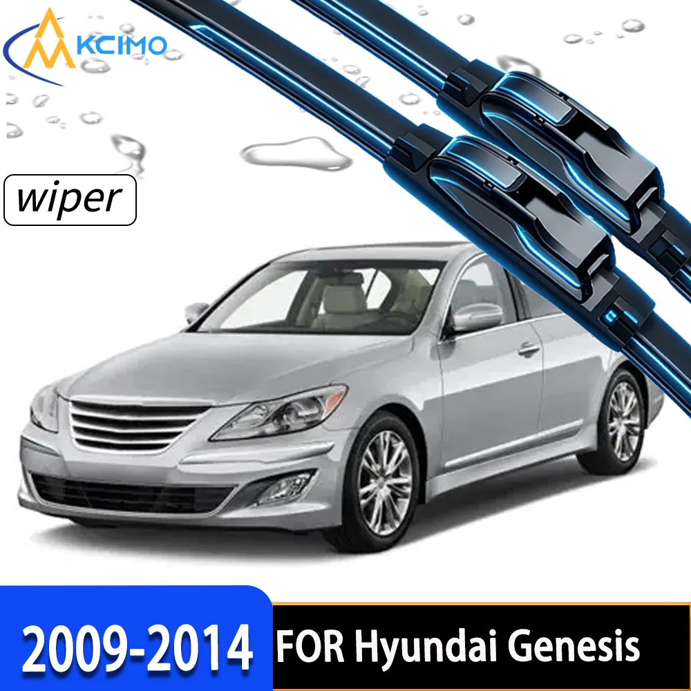 Premium Front Windshield Wiper Blades with High-Density Rubber, Direct Perfect Fit for Hyundai Genesis BH 2009-2014
Premium Front Windshield Wiper Blades with High-Density Rubber, Direct Perfect Fit for Hyundai Genesis BH 2009-2014
