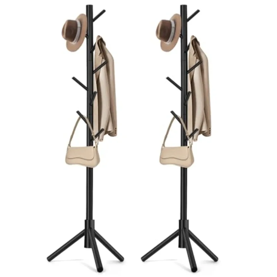 2 шт. напольных вешалок для одежды с 8 крючками и 3 регулируемыми по высоте секциями, черные, для спальни, прихожей, офиса
2 шт. напольных вешалок для одежды с 8 крючками и 3 регулируемыми по высоте секциями, черные, для спальни, прихожей, офиса