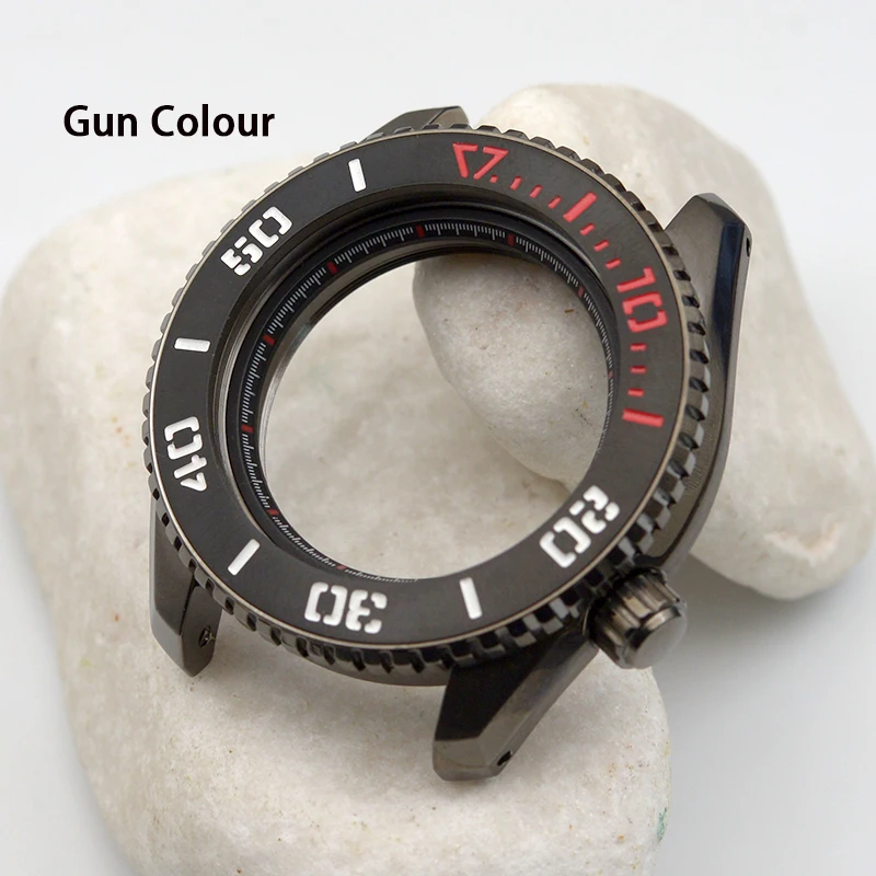 Samurai Modified Watch Case Sapphire Glass Men's Diving Watch Case Compatible with NH35/NH36/4R/6R Automatic Movement
Samurai Modified Watch Case Sapphire Glass Men's Diving Watch Case Compatible with NH35/NH36/4R/6R Automatic Movement