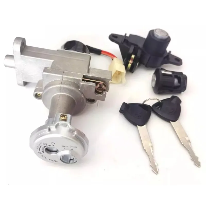 Full Car Lock Ignition Lock Electric Switch Lock for Haojue UM125T-A-C UZ125T-A-C UA125T-A-C
Full Car Lock Ignition Lock Electric Switch Lock for Haojue UM125T-A-C UZ125T-A-C UA125T-A-C