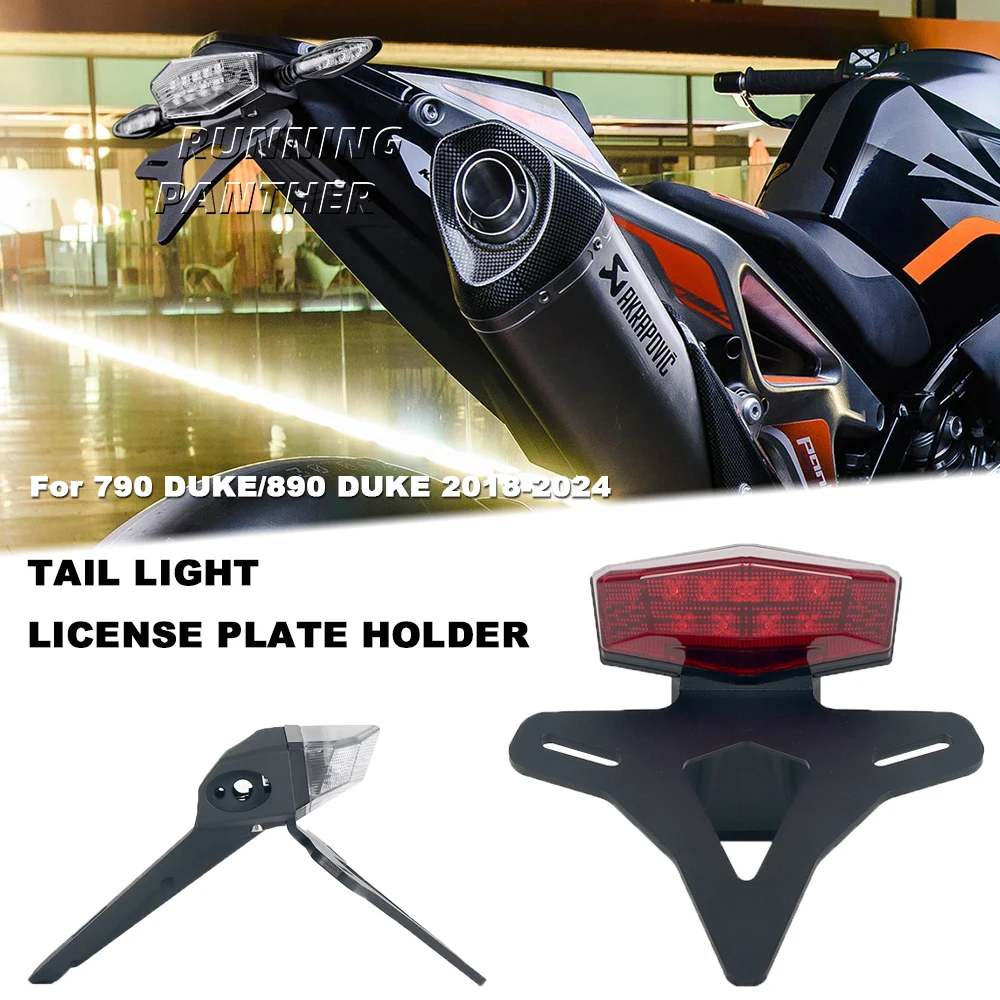 Motorcycle Rear Short Tail Integrated Light Frame License Plate Rack Tail Frame Bracket For 790 890 2018-2024
Motorcycle Rear Short Tail Integrated Light Frame License Plate Rack Tail Frame Bracket For 790 890 2018-2024